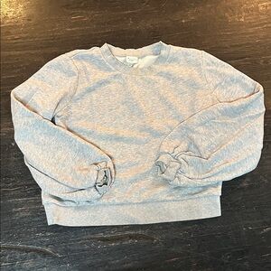 A New Day Light Gray Knit Top